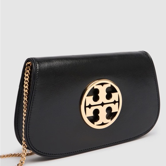 Tory Burch Black Leather Crossbody Bag - Picture 2 of 7